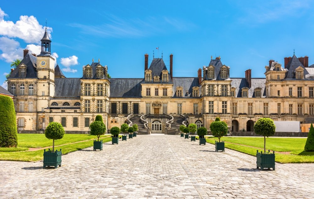 Château de Fontainebleau, visité en taxi
